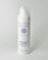 Bright & Early Cleanser by 5 Circle Skin Care - triple acid exfoliating face wash 5oz